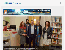 Tablet Screenshot of folhanit.com.br